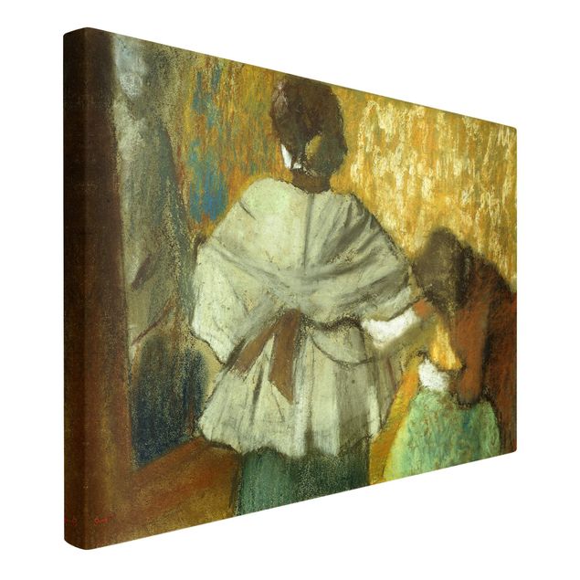 Tableaux modernes Edgar Degas - modiste