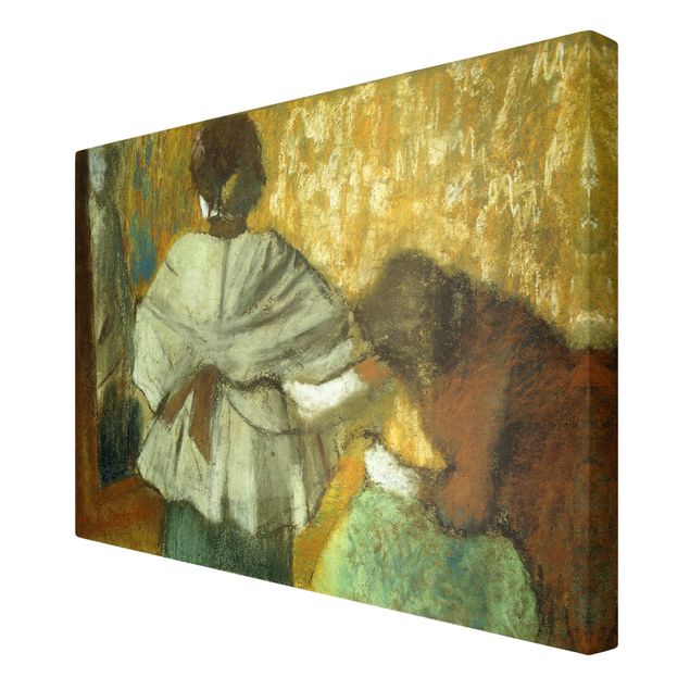 Tableau reproduction Edgar Degas - modiste