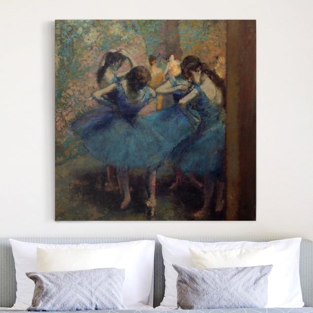 Déco murale cuisine Edgar Degas - Danseurs bleus