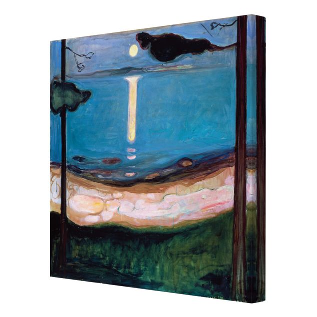 Tableaux moderne Edvard Munch - Nuit de lune