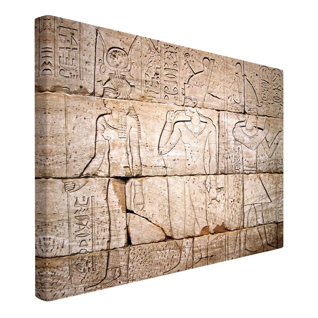 Tableau spirituel Relief d'Égypte
