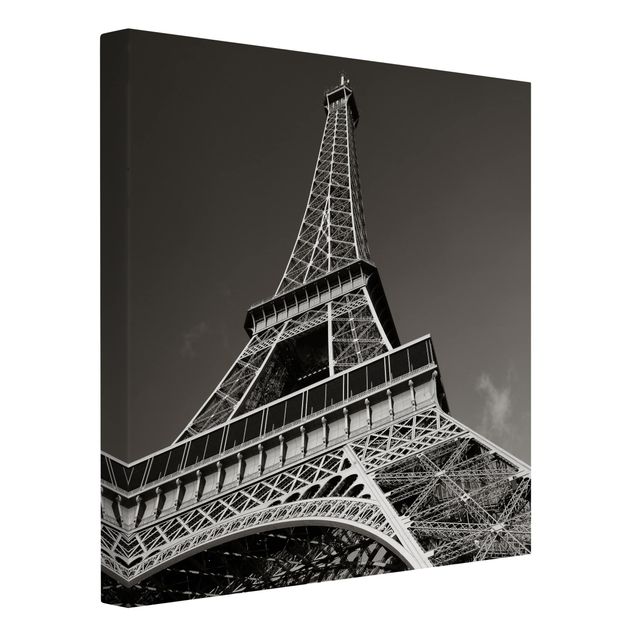 Tableau toile ville Tour Eiffel à Paris