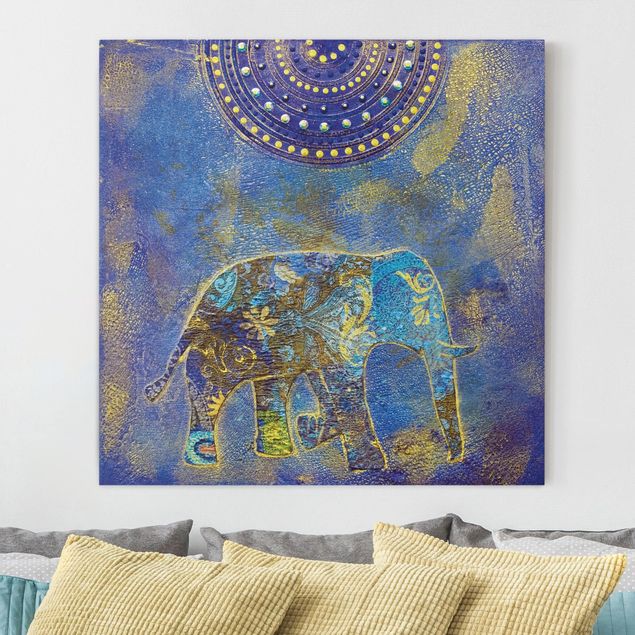 Tableau éléphant Éléphant à Marrakech