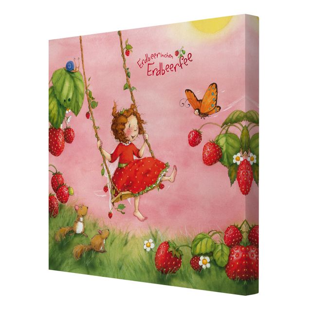 Tableaux muraux The Strawberry Fairy - La balançoire dans l'arbre