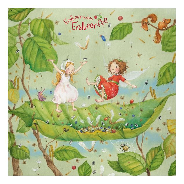 Tableaux toile The Strawberry Fairy - Trampoline