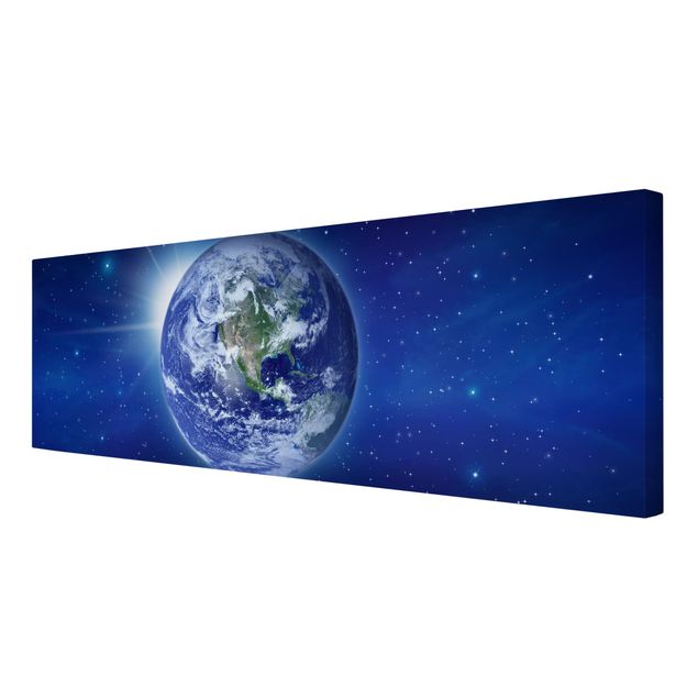 Impression sur toile - Earth In Space