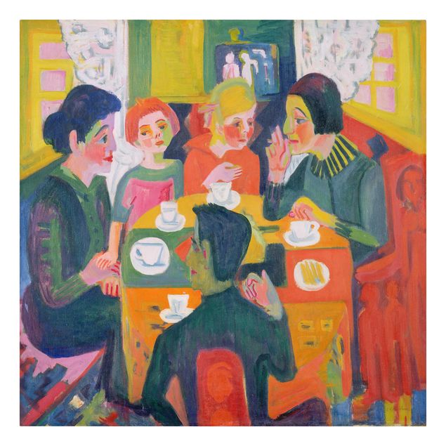 Reproduction sur toile Ernst Ludwig Kirchner - Table basse