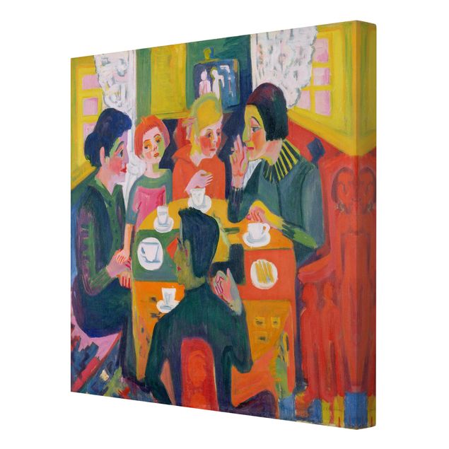 Tableaux sur toile avec café Ernst Ludwig Kirchner - Table basse