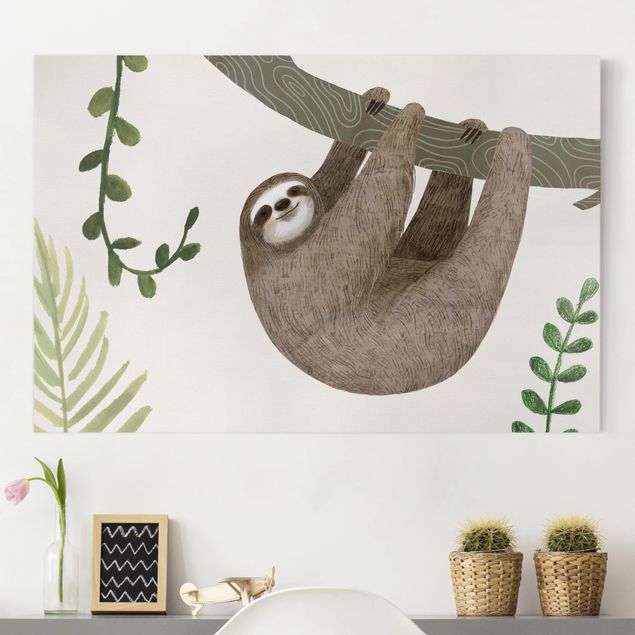 Tableaux modernes Sloth Sayings - Hang