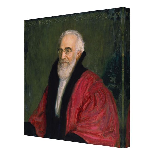 Tableaux reproductions Franz von Stuck - Portrait de Lujo Brentano