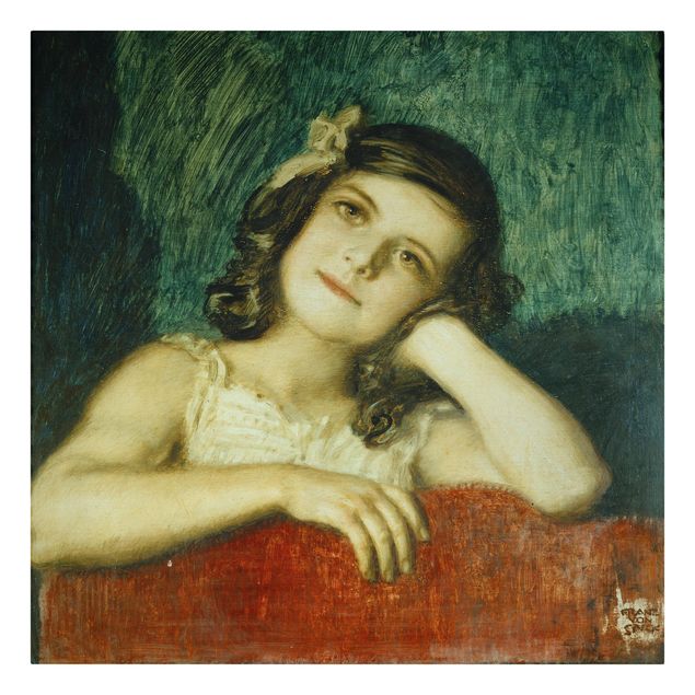 Tableaux portraits Franz von Stuck - Marie, la fille de l'artiste