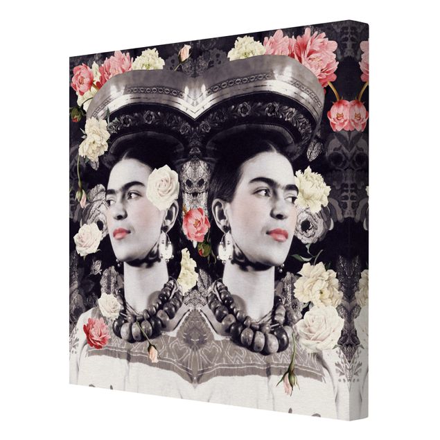 Tableaux Frida Kahlo Frida Kahlo - Flood de fleurs