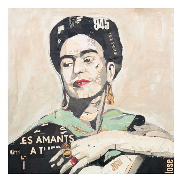 Frida Kahlo tableau Frida Kahlo - Collage No.4
