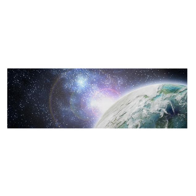 Tableaux toile Galaxy Light
