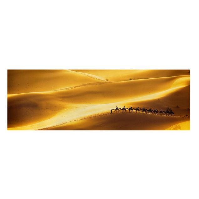 Tableaux modernes Dunes d'or