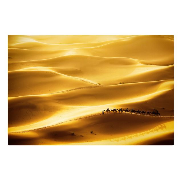 Tableaux modernes Dunes d'or