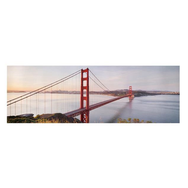Tableaux de Rainer Mirau Golden Gate Bridge à San Francisco