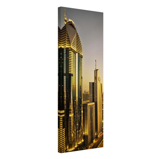 Tableaux sur toile Dubaï Golden Dubai