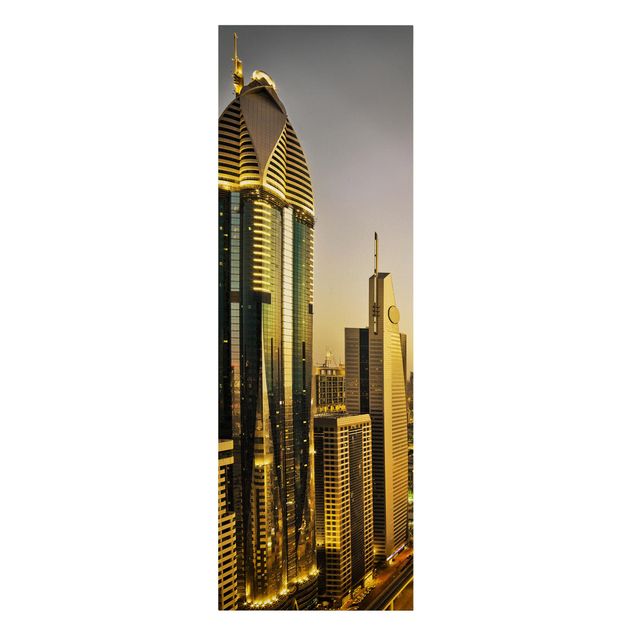 Tableaux moderne Golden Dubai