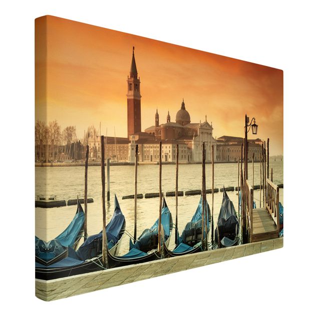 Tableaux moderne Gondoles à Venise