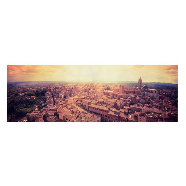 Tableau ville Bonjour Siena