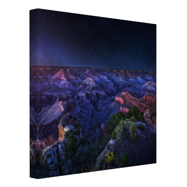 Toile montagne Grand Canyon Night