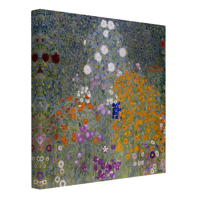 Tableaux modernes Gustav Klimt - Jardin de cottage