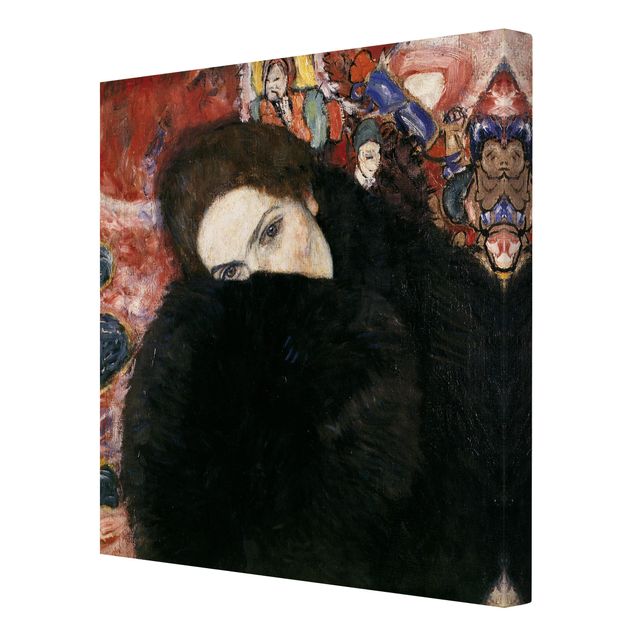 Tableaux reproduction Gustav Klimt - Dame avec une moufle