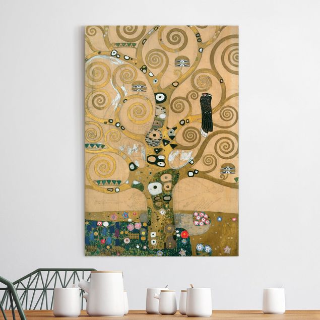 Déco mur cuisine Gustav Klimt - L'arbre de vie