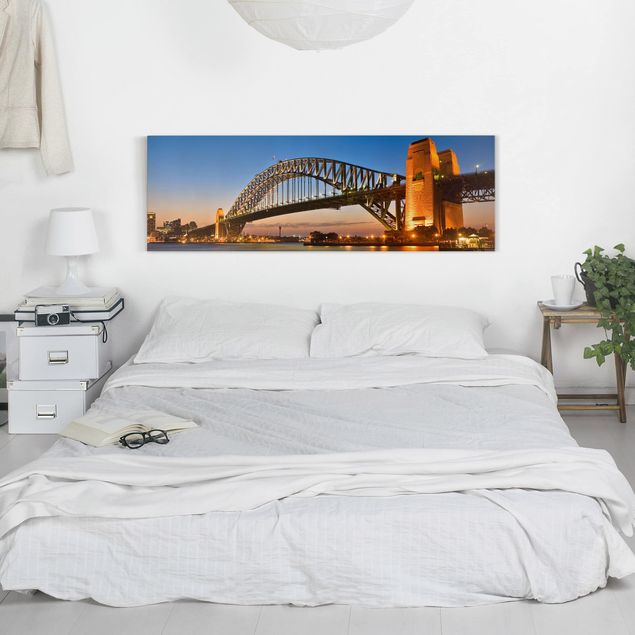 Tableau ville Pont du port de Sydney
