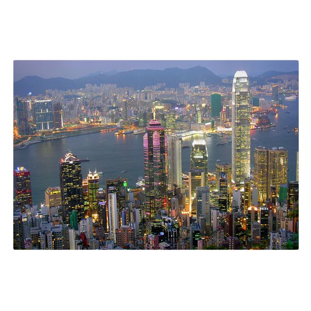 Tableau ville Hong Kong Skyline