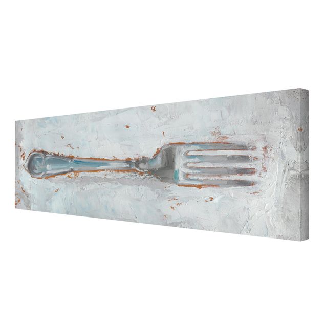 Impression sur toile - Impressionistic Cutlery - Fork