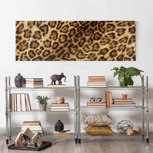 Tableaux sur toile avec dessins Peau de jaguar