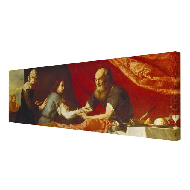 Tableau nature morte Jusepe De Ribera - Isaac bénissant Jacob