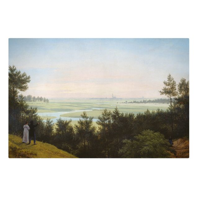 Tableau deco nature Karl Friedrich Schinkel - Paysage à Pichelswerder