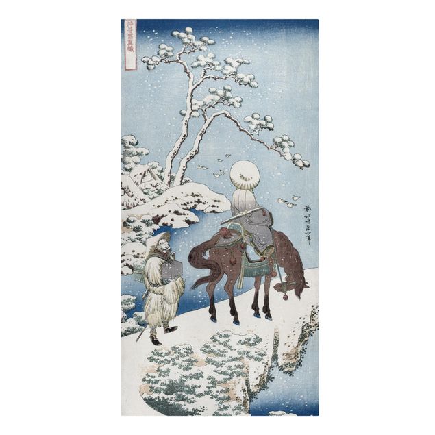 Tableaux modernes Katsushika Hokusai - Le poète chinois Su Dongpo