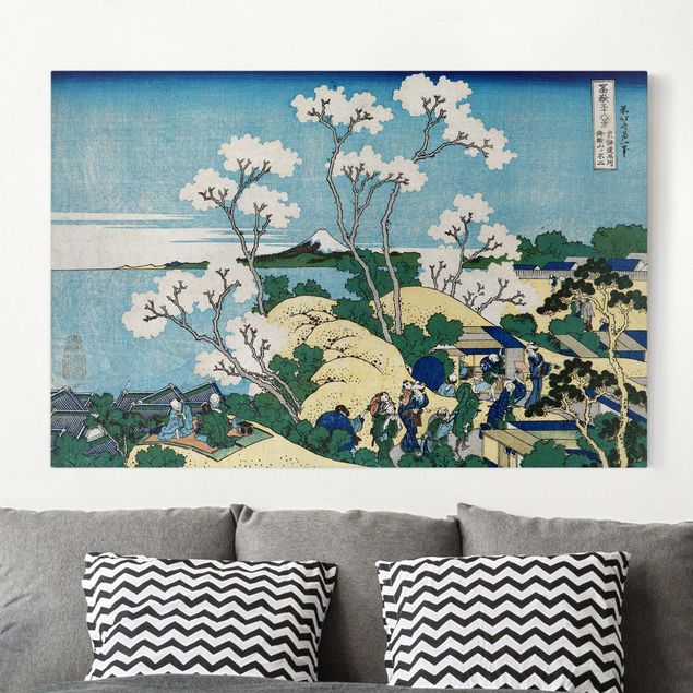 Tableaux paysage Katsushika Hokusai - Le Fuji de Gotenyama