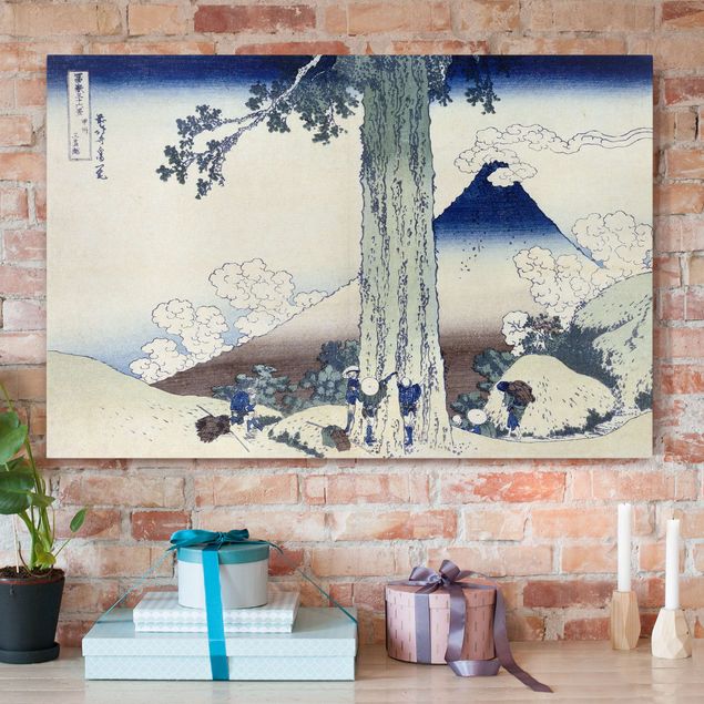 Déco murale cuisine Katsushika Hokusai - Col de Mishima dans la province de Kai