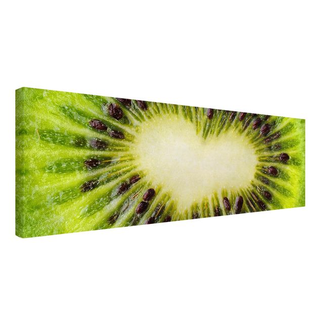 Tableaux fruits cœur de kiwi