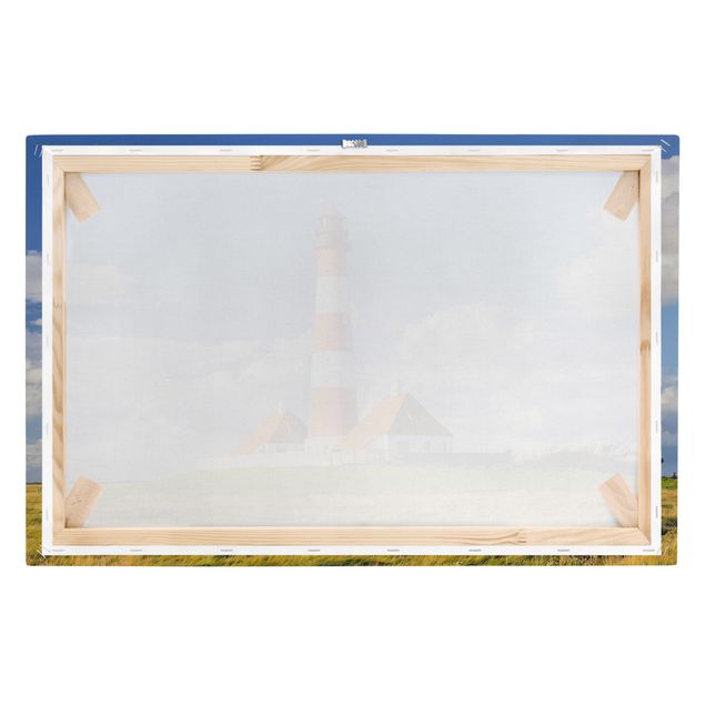 Tableau toile paysage Phare Dans Le Schleswig-Holstein
