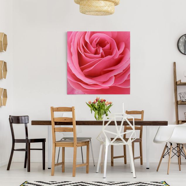 Tableaux modernes Lustful Pink Rose