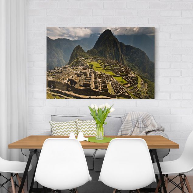 Tableaux montagnes Machu Picchu