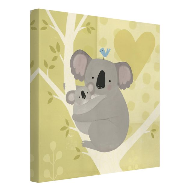 Tableau romantique amour Maman et moi - Koalas