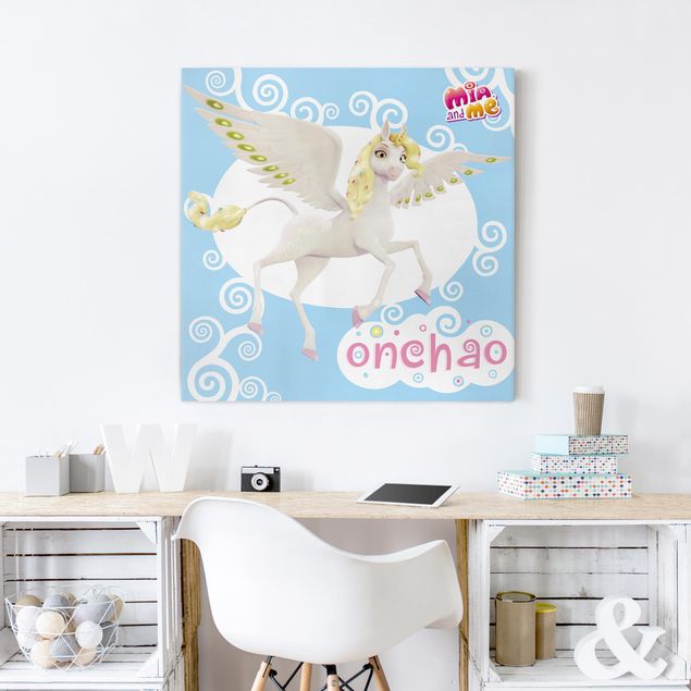 Cadre animaux Mia and me - Licorne Onchao