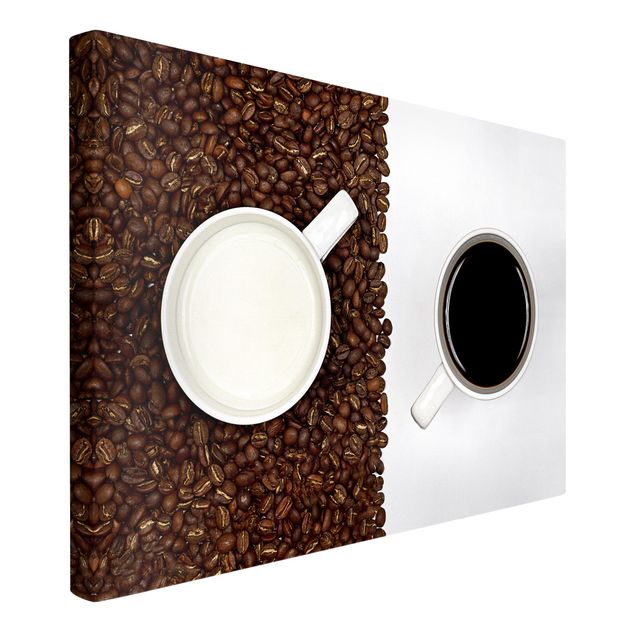 Tableaux sur toile avec café Café latté