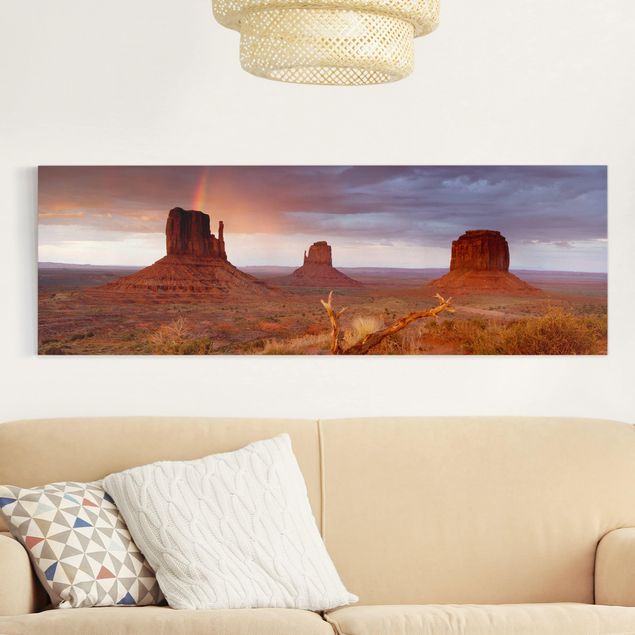 Décorations cuisine Monument Valley au coucher du soleil