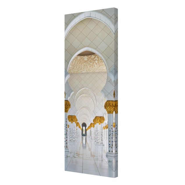 Toile murale Mosquée à Abu Dhabi