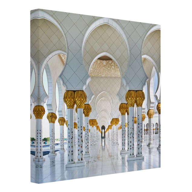 Tableau de ville Mosquée à Abu Dhabi