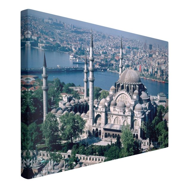 Tableau toile ville Mosquée Istanbul