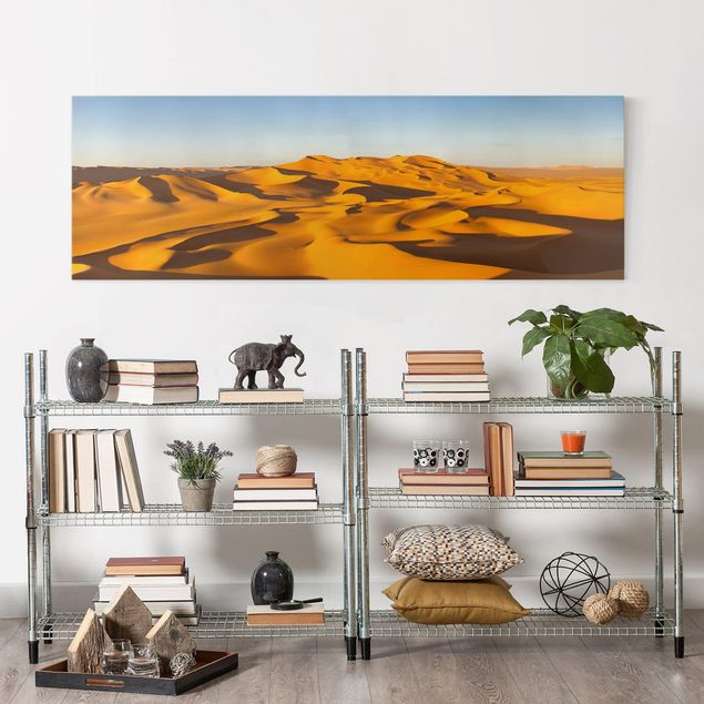 Tableaux sur toile avec dunes Désert de Murzuq en Libye